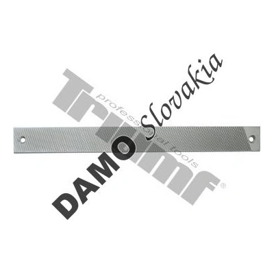 TRIUMF Plátok pilníkový k hoblíku 350 x 35 x 4 mm, drsný, 4 zuby na 1 cm, šikmý