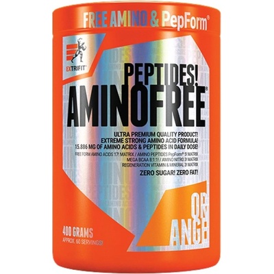Extrifit Sports Nutrition Aminofree & Peptides [400 грама] Портокал