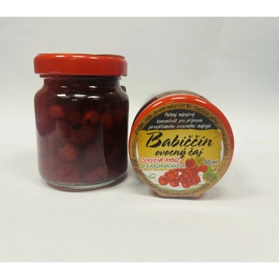 Babiččin ovocný čaj červené ríbezle s kardamómom 60 ml