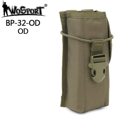 Wosport Molle na vysílačku MBITR, velká, zelená