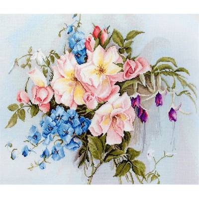 Luca-S Букет - гоблен със схема bА2362