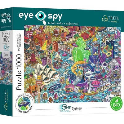 Trefl EYE-SPY Cestování časem Sydney Austrálie UFT 1000 dílků