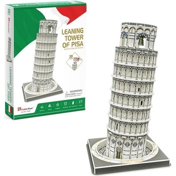 CubicFun 3D puzzle Šikmá Veža v Pise 27 ks