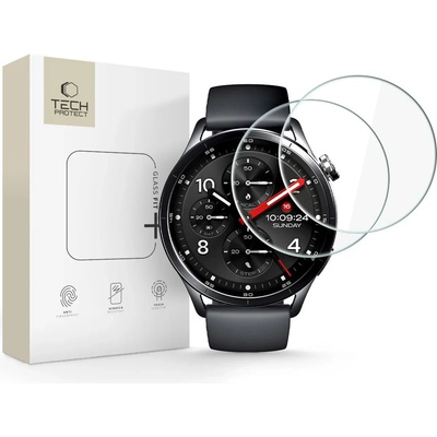 Tech-Protect GLASS FIT+ 2 броя XIAOMI WATCH S5 (46 mm), прозрачно (5906302324347)