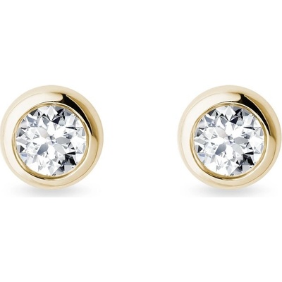 Klenota zlaté s diamantem k0662053