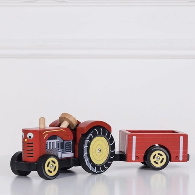 Le Toy Van drevený traktor s prívesom Bertie