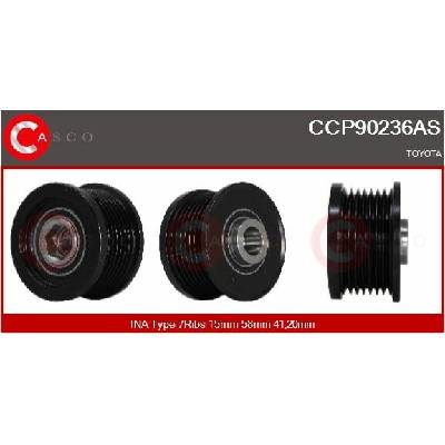 Řemenice, generátor CASCO CCP90236AS