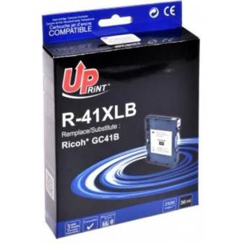 Compatible Мастило гел UPRINT GC41K, RICOH, 36ml, 2500 копия, 405761, Черен (LF-INK-RICOH-GC41K)