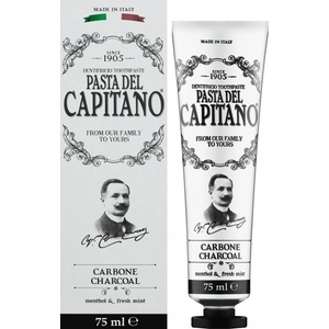 Pasta Del Capitano 1905 Charcoal Toothpaste Пасти за зъби 75ml