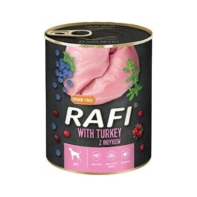 Dolina Noteci Rafi s krůtím masem borůvkami a brusinkami 800 g