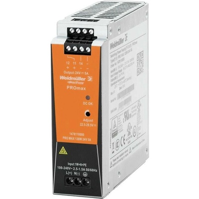 WEIDMÜLLER Zdroj Weidmuller PRO MAX 120W 24V 5A