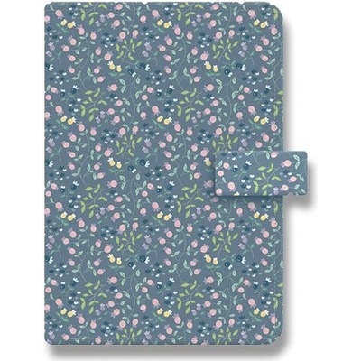 Filofax Meadow A6 týdenní 2026 modrý