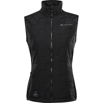 ALPINE PRO Дамски топъл елек с мерино пълнеж ALPINE PRO NERCA черен ALPINE PRO | Cheren | ЖЕНИ | M/L