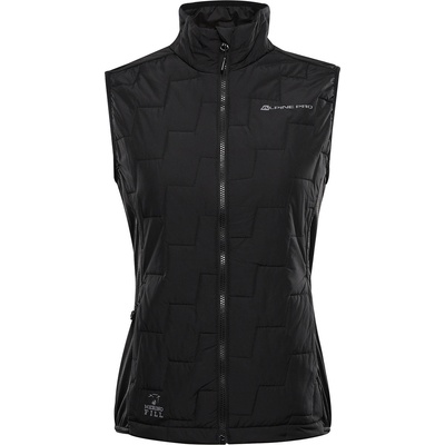 ALPINE PRO Дамски топъл елек с мерино пълнеж ALPINE PRO NERCA черен ALPINE PRO | Cheren | ЖЕНИ | M/L