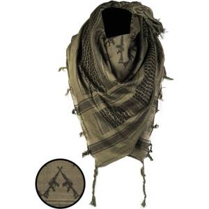 Mil-Tec Шал на Mil-Tec SEMAGH PUŠKY, OLIVE/BLACK (12609201)