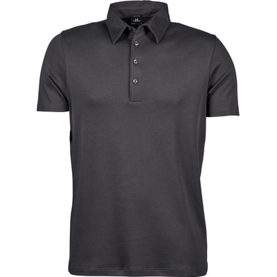 Tee Jays pánske polo tričko TJ1440 Dark Grey Solid