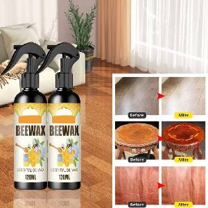 BeeOilWax Спрей за полиране и почистване на дърво с пчелен восък - BeeOilWax