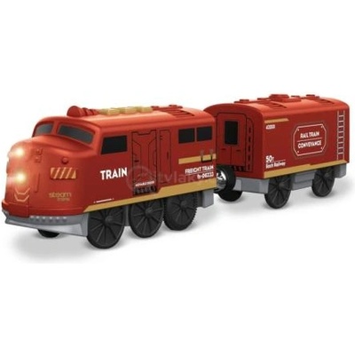 Babu влакчета - Електрическо влакче червено - комплект 2 бр