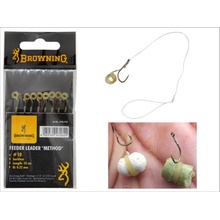 Browning feedrový Naväzec s pinom na boilies háčik bez protihrotu veľ.10 bronze 0,22 mm