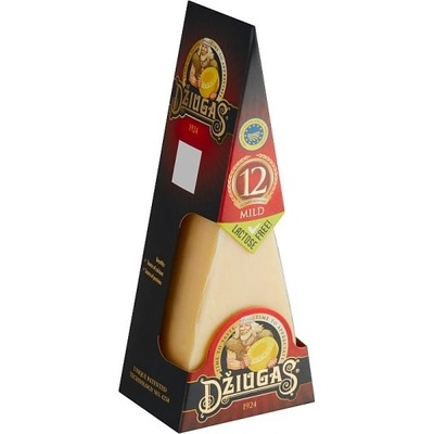 Džiugas Mild tvrdý sýr zrající 12 měsíců 180 g
