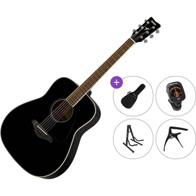 Yamaha FG820 BL II Premium SET Black Акустична китара