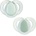 Tommee Tippee Ортодонтични залъгалки Tommee Tippee - Night Time, 6-18 м, 2 броя, зелени (43336299)