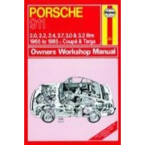 Porsche 911 Owner's Workshop Manual (ISBN: 9780857336064)