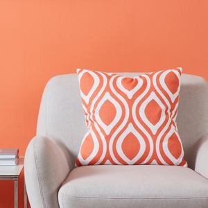 EGLO 420295 - Декоративна възглавница CHEVERY 45x45 см оранжева (EG420295)