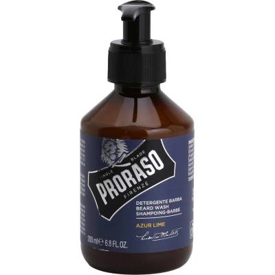 Proraso Azur Lime Подхранващ шампоан за брада, 200 ml