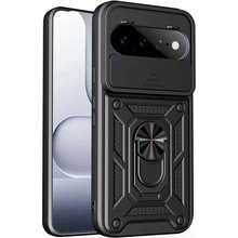 GIGAPACK Google Pixel 11 Pro / 11 Defender – silikonové pouzdro na telefon, odolné proti nárazům, s magnetem, černé