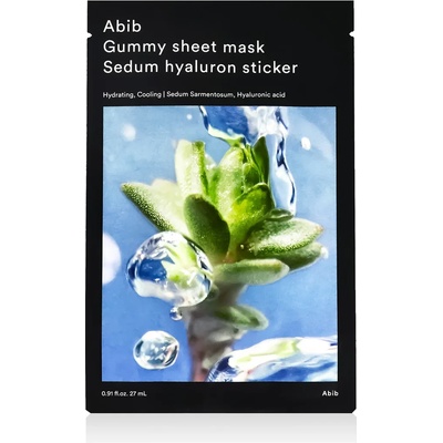 Abib Gummy Sheet Mask Sedum Hyaluron Sticker 27 ml
