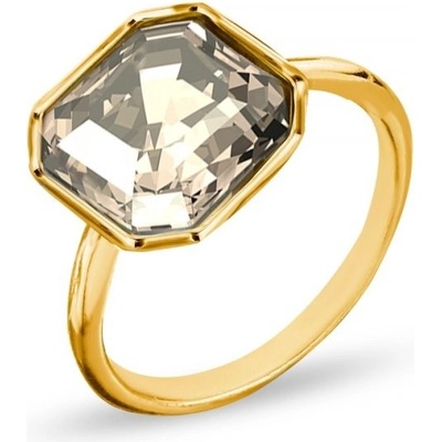 Spark prsten šedý se Swarovski Elements Imperial PG448010GS Golden Shadow