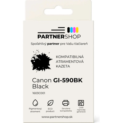Atrament PartnerShop Canon GI-590BK - kompatibilný