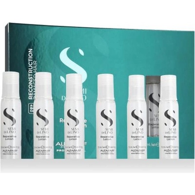 Alfaparf milano Semi Di Lino Reconstruction Reparative Lotion възстановяваща грижа за увредена коса 6x13 ml за жени