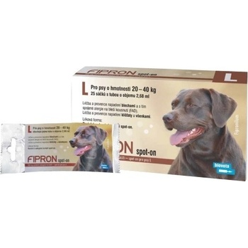 Bioveta Fipron spot-on Dog L 20-40 kg 1 x 2,68 ml