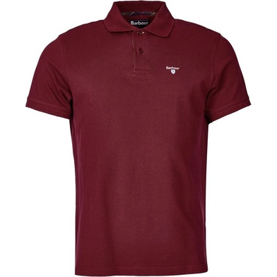 Barbour Tartan Pique polo shirt Ruby