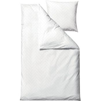 Södahl Спално бельо Tiles с калъфка за възглавница 60 x 63 cm 140 x 220 см бяло (27204)