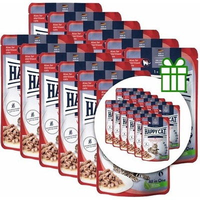 Happy Cat Culinary Voralpen Rind / hovädzie 85 g, 12+12