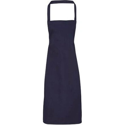 Premier Workwear Zástěra s laclem z biobavlny bez kapsy PR102 Navy Pantone 2766 60x87cm
