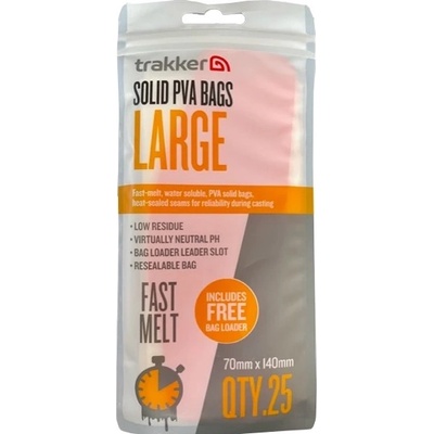 TRAKKER Vrecko Solid PVA Bags L
