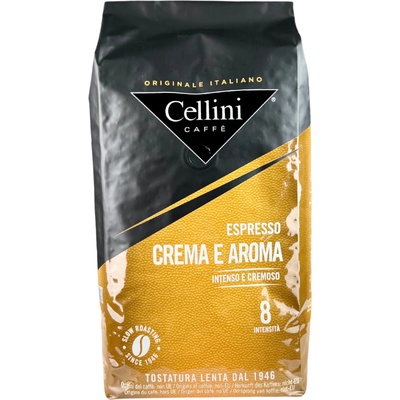 Cellini Espresso Crema e Aroma 80% Arabica zrnková 1 kg