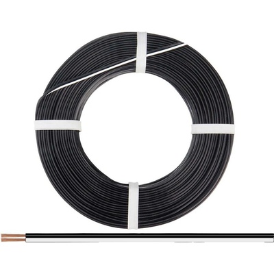 Donau Elektronik 250-15-25 2 x 0.50 mm² černá/bílá 25 m