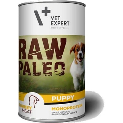 VetExpert Raw Paleo Puppy turkey 400 g