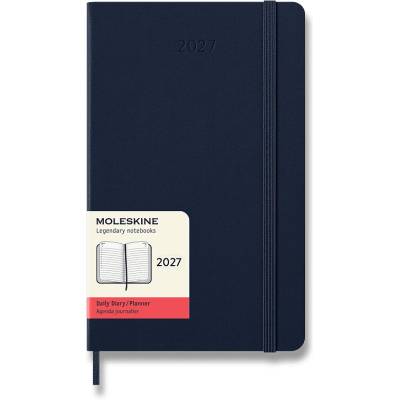 Moleskine A5 denní 2027 modrý