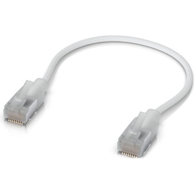 Ubiquiti UACC-Cable-Patch-EL-C6A-0.15M UniFi Premium Patch, 0,15m, bílý