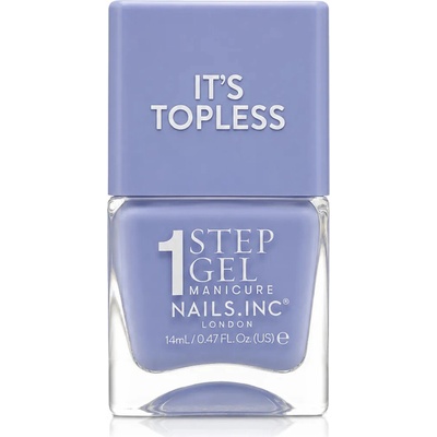 Nails Inc. It’s Topless 1 Step Gel Nail Polish 14 ml odstin Kim