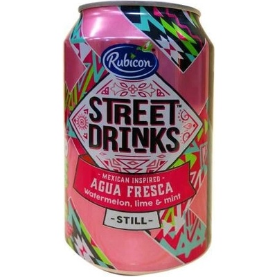 Rubicon Meloun Limetka A Máta Neperlivý Džus Agua Fresca 330 ml