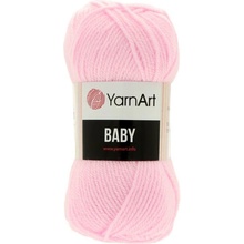 YarnArt Baby 649 pastelová ružová