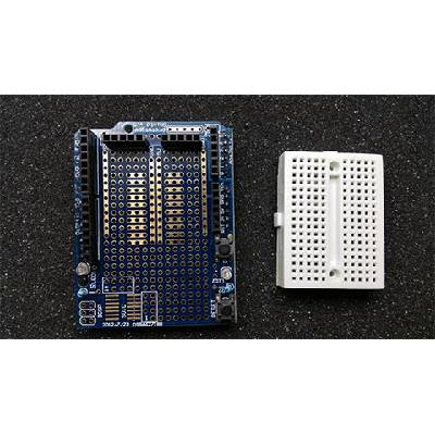 Univerzální shield pro arduino UNO + mini nepájivé pole