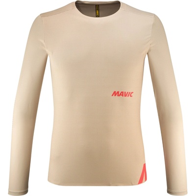 Mavic Мъжка фланелка с дълъг ръкав за колоездене Mavic Crosstrail L/S Jersey Cycling jersey - Gradient / White Pepper (056-4040-0211)